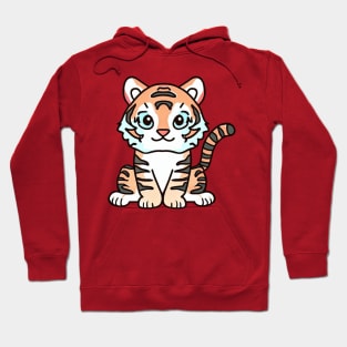 Bengal tiger roaring Hoodie